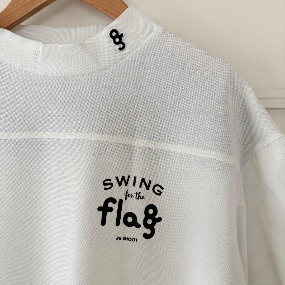 試着のみ 8g SHOOT ドライフットボール Tシャツ 窪塚洋介 ホワイト M