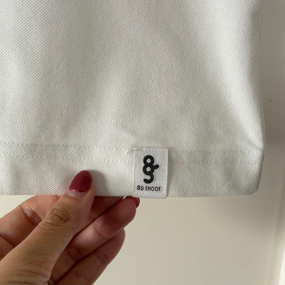 試着のみ 8g SHOOT ドライフットボール Tシャツ 窪塚洋介 ホワイト M