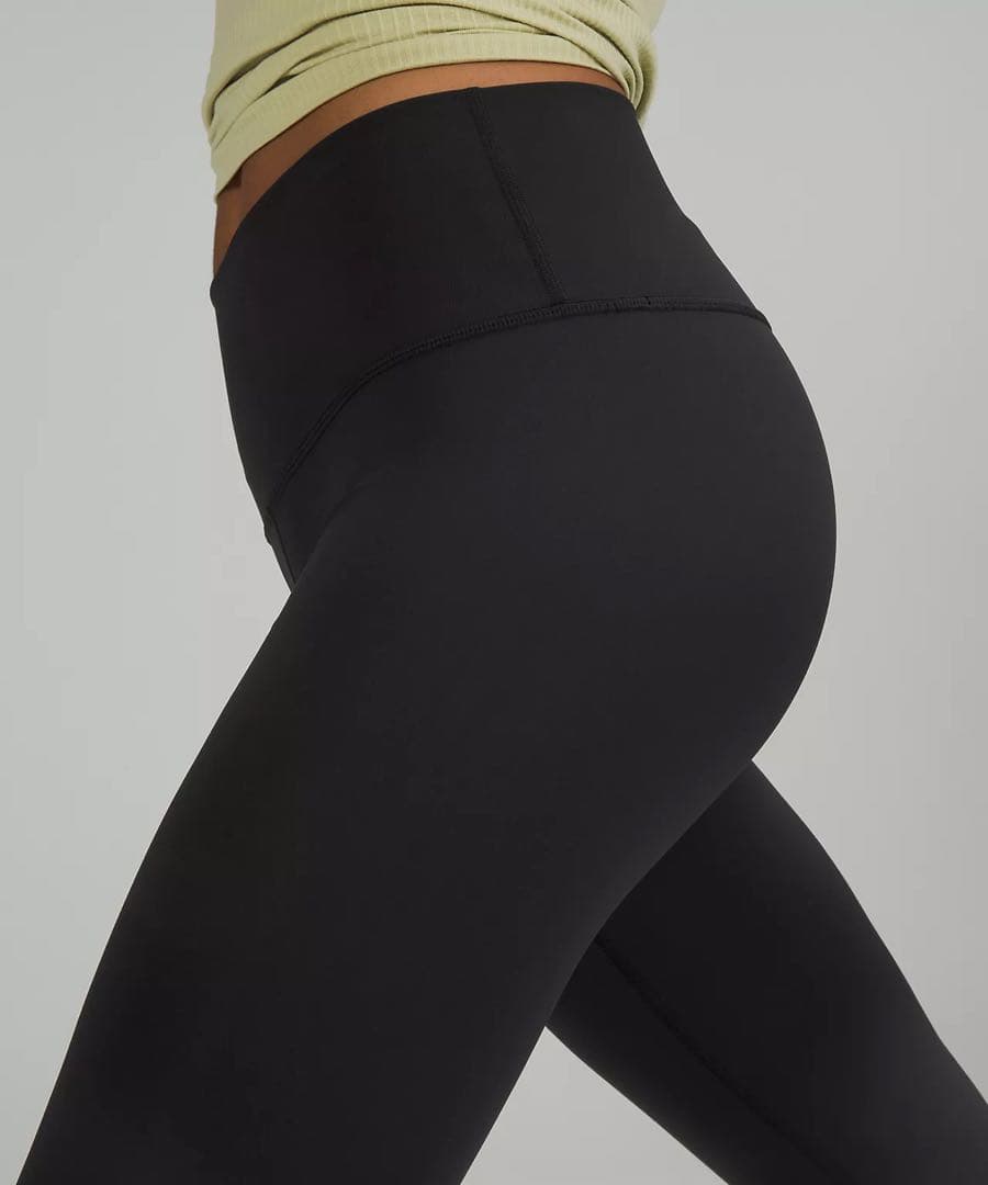 ルルレモン　lululemon レギンス　黒　ブラック　S フルレングス　24