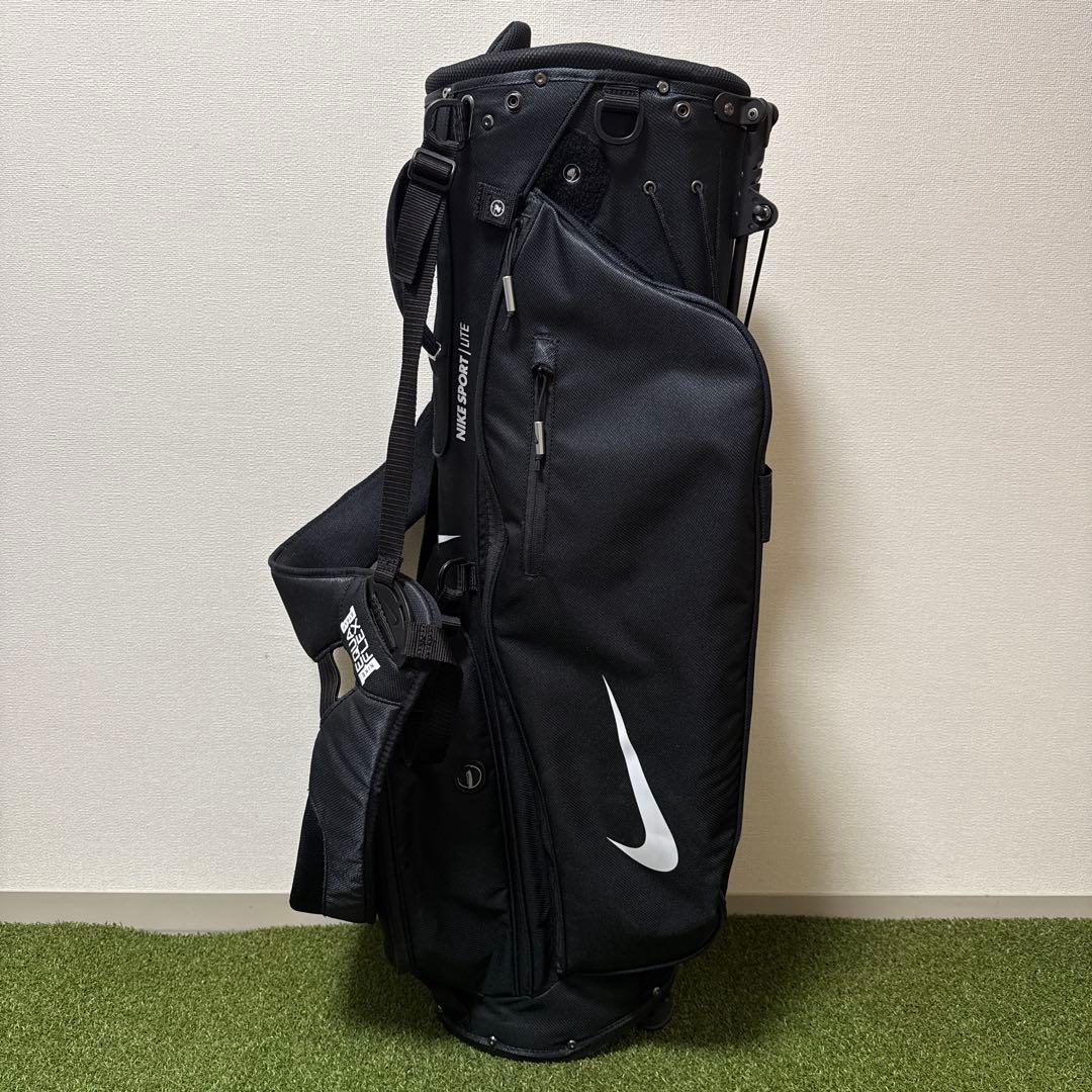 美品 NIKE SPORT LITE キャディバッグ スタンド式 2kg 9型