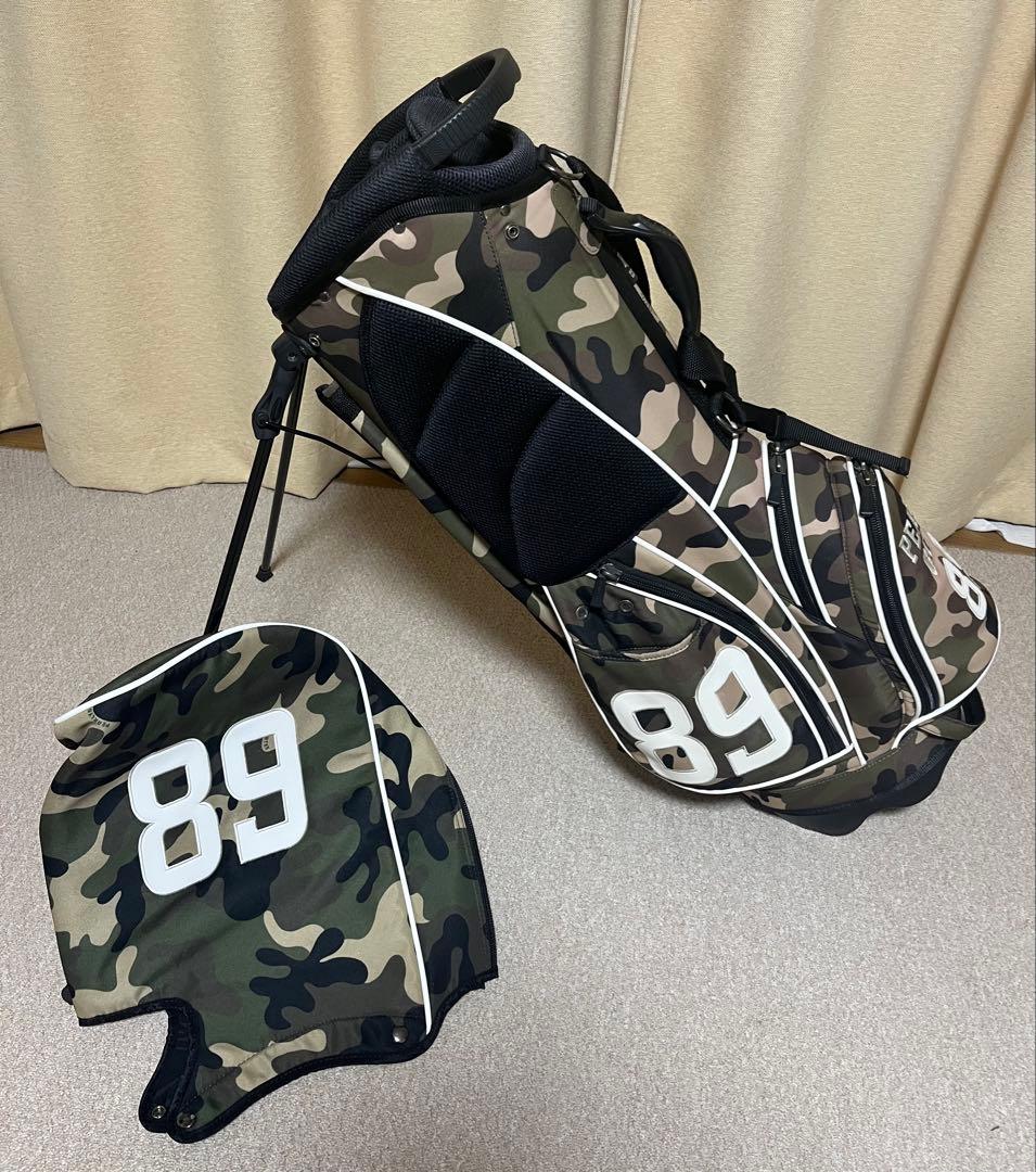完全完売品　PEARLY GATES PG89 迷彩　カモフラ　キャディバッグ