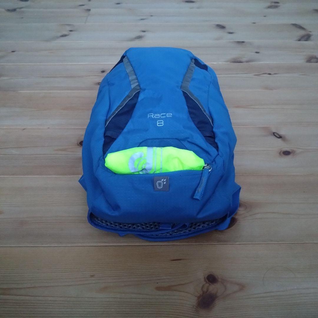 【美品】deuter／Race 8／アジュール ラピス／廃盤モデル／一回使用