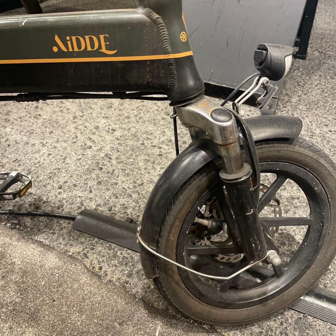 AIDDE 電動アシスト自転車 ブラック