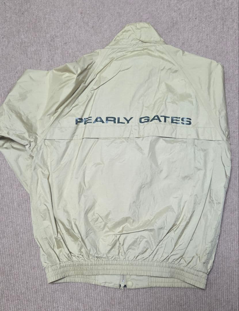 PEARLY GATES ゴルフ　2wayレインウェア　セットアップ/薄イエロー