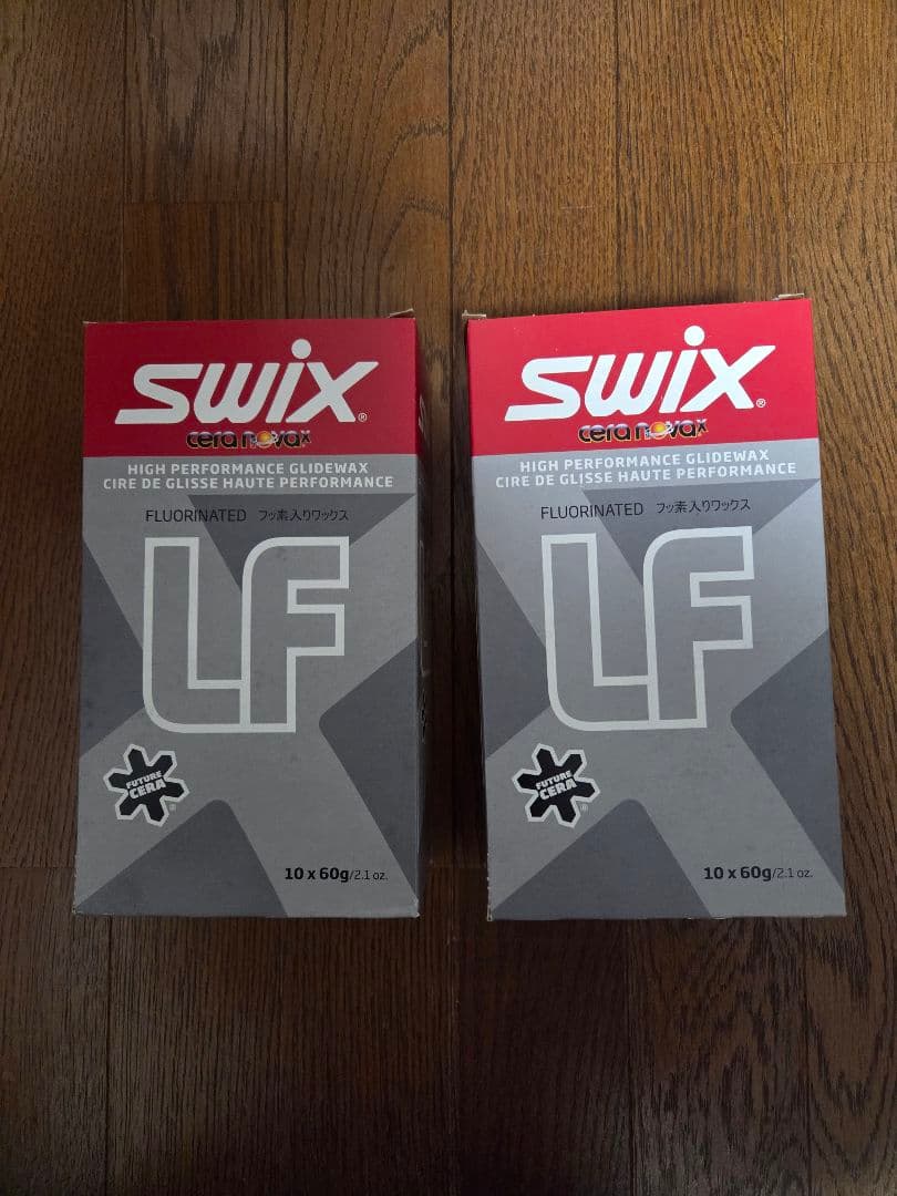 SWIX LF8 LF10 フッ素入り 60g×10 2箱セット
