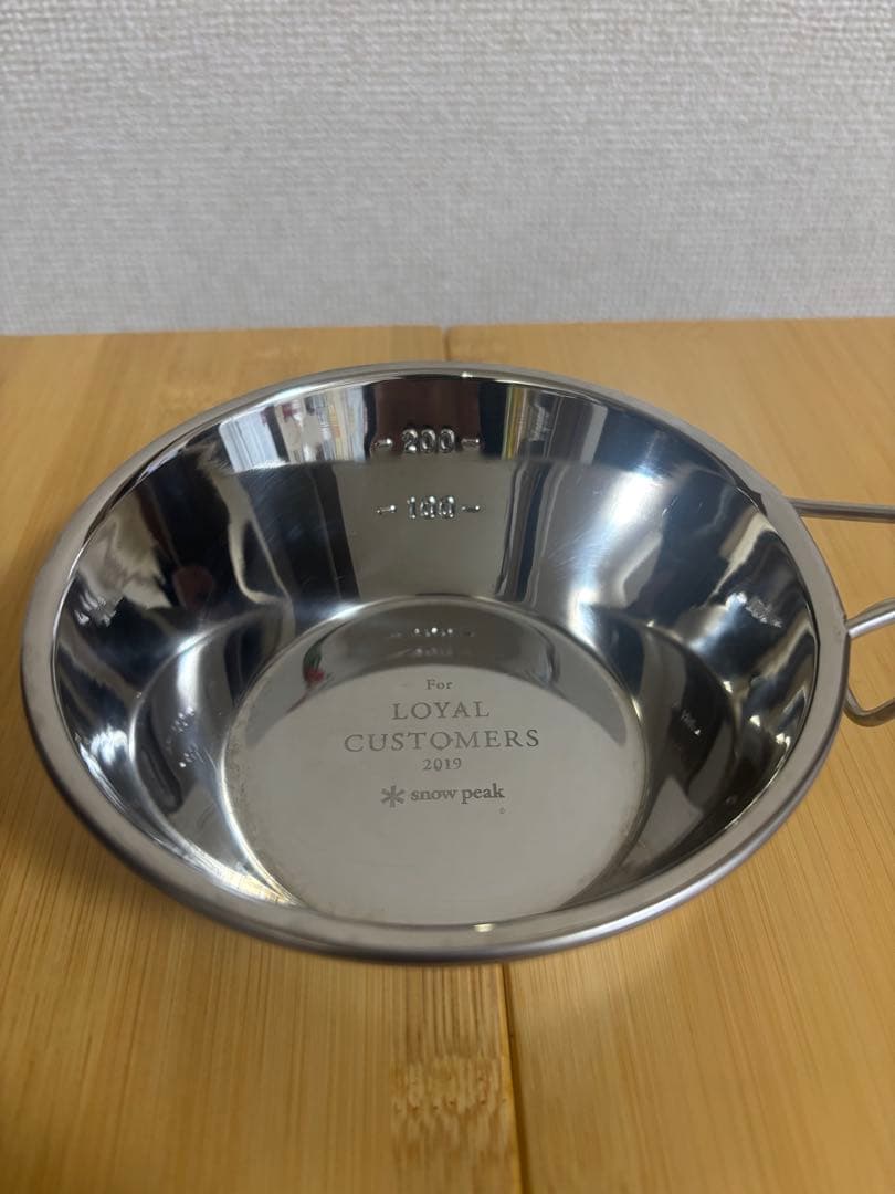 【非売品】スノーピーク シェラカップ LOYAL CUSTOMERS 3点セット