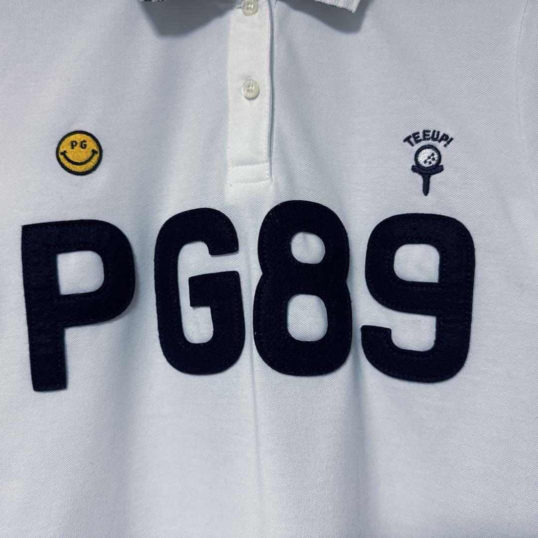 Pearly Gates パーリーゲイツ PG89 ポロシャツ ホワイト 0