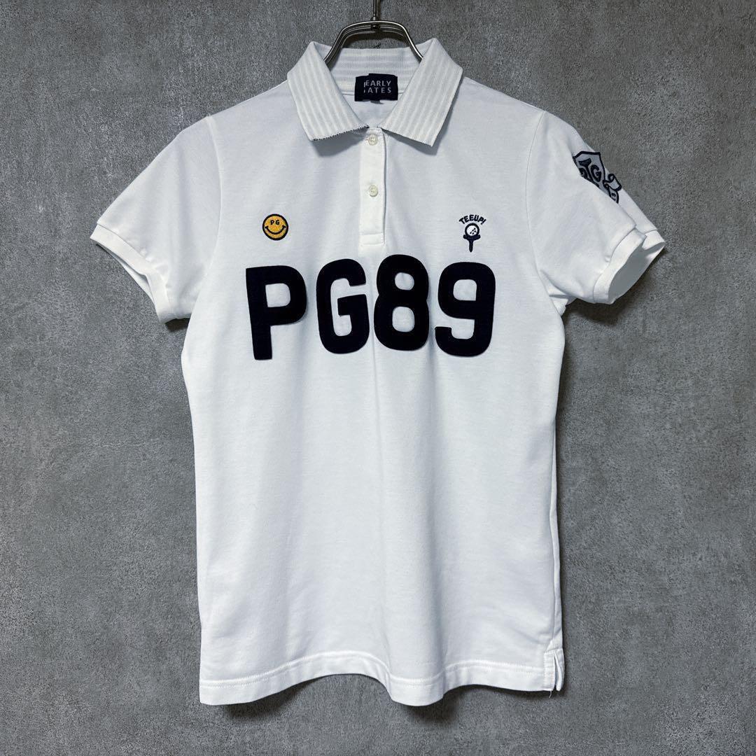 Pearly Gates パーリーゲイツ PG89 ポロシャツ ホワイト 0