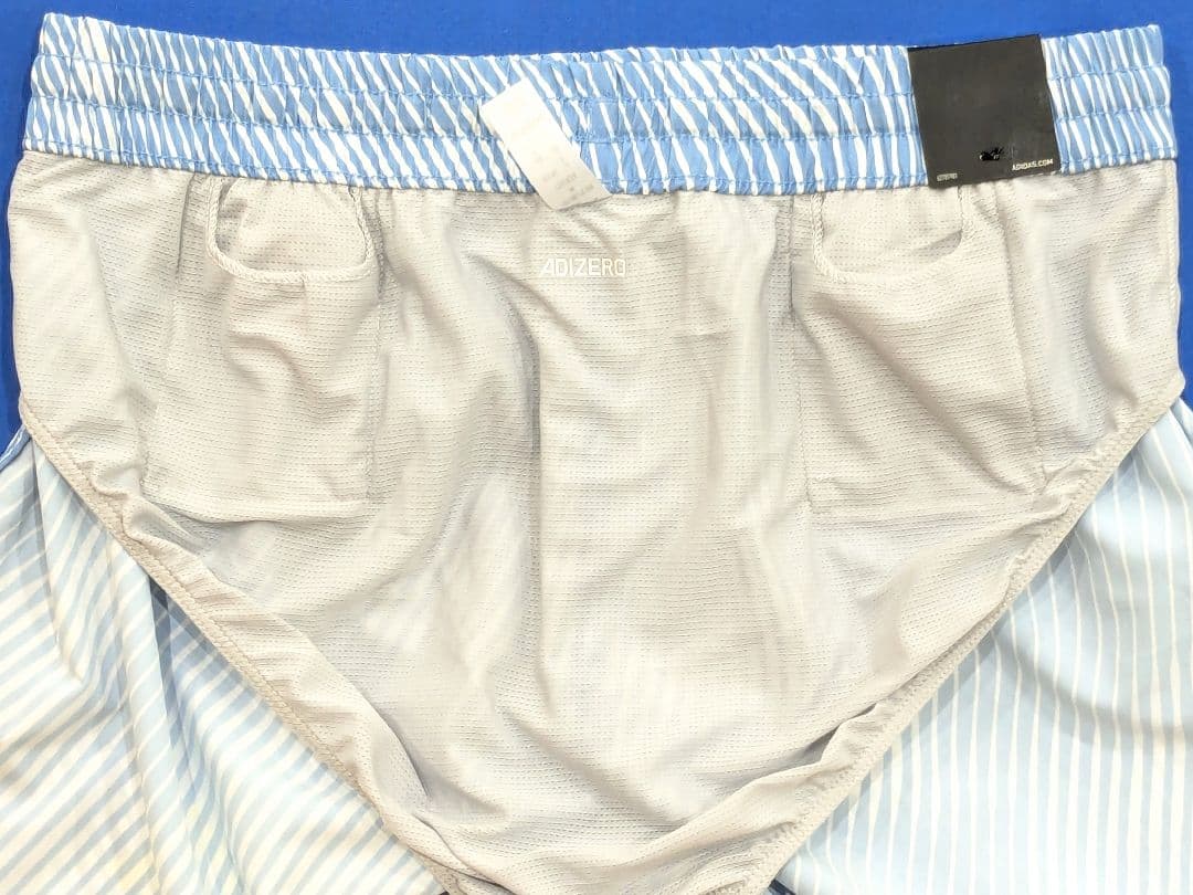 ■ネギ坊■新品 adidas ADIZERO ショーツ L 2着■