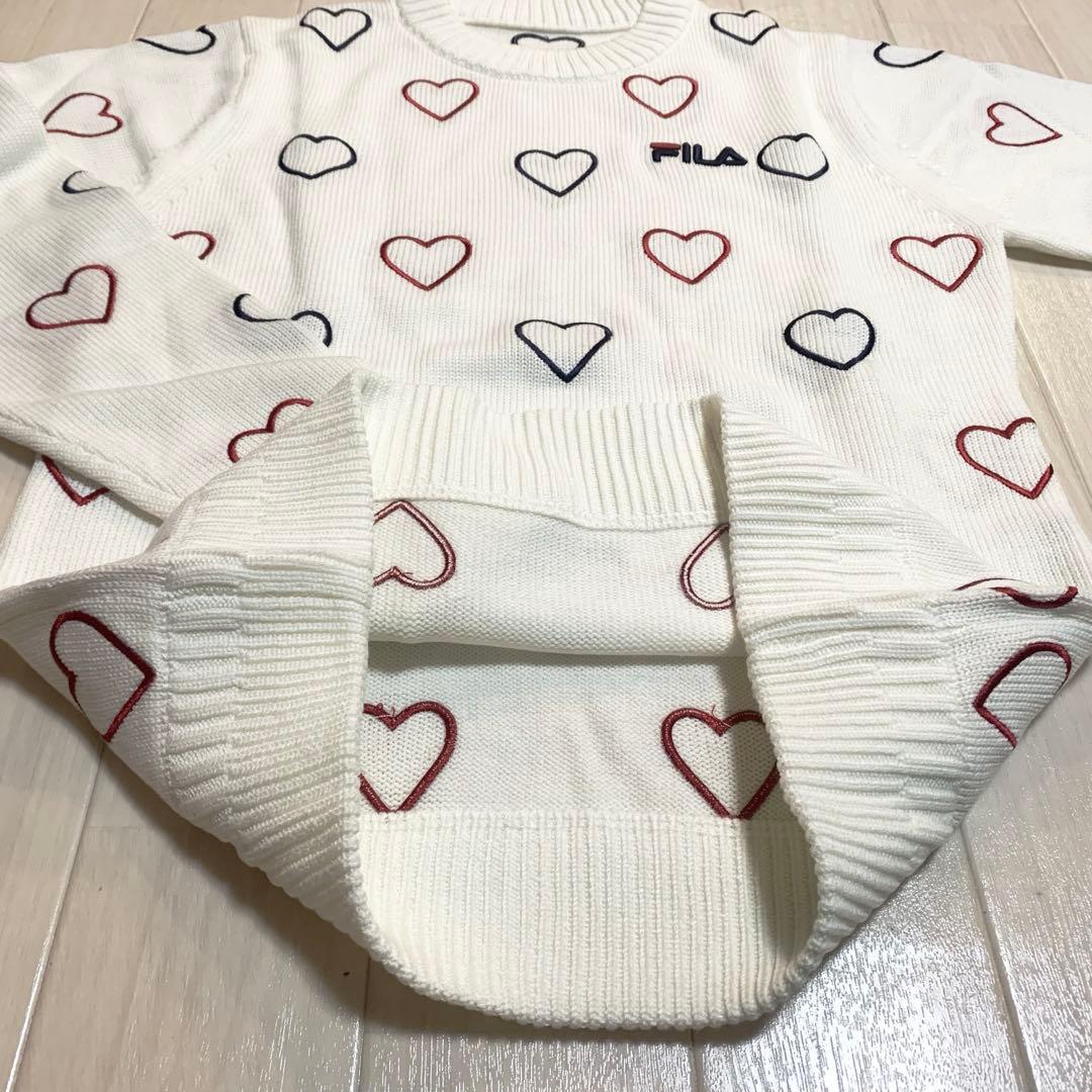 新品■14,300円【フィラゴルフ】レディース　長袖セーター　 M/9号　ゴルフ
