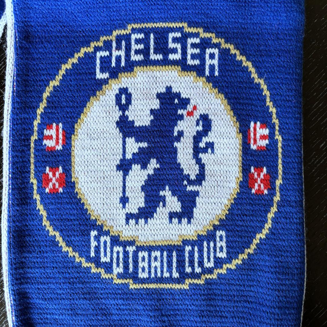 Chelsea Football Club サポーターマフラー 反転カラー