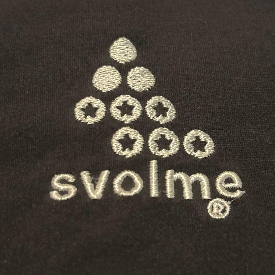 SVOLME Wジップ　ベンチコート フード 黒　サイズ L
