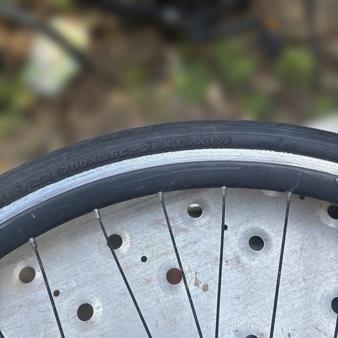 SHIMAO28-622KENDA 自転車ホイール付きタイヤ前後