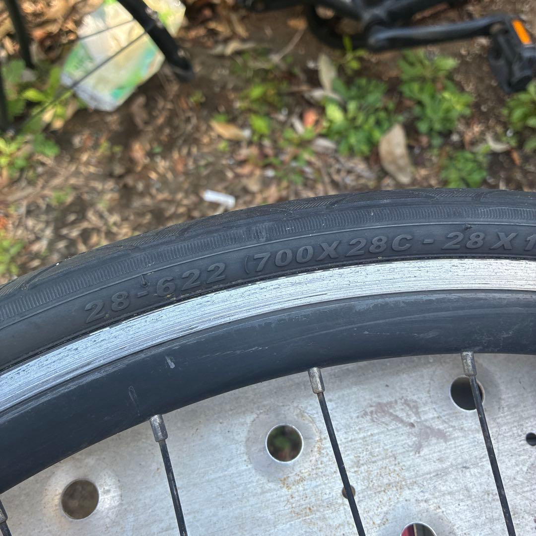 SHIMAO28-622KENDA 自転車ホイール付きタイヤ前後