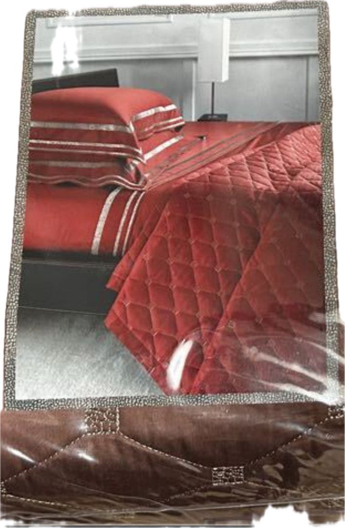 新品¥116,000-BORBONESEベッドスプレッドイタリア製IDC大塚家具