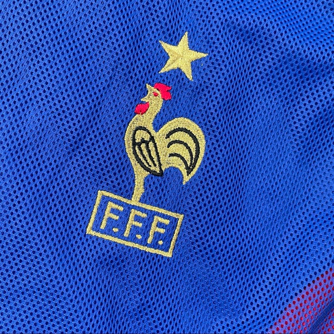 【正規品】ジダン 10番 フランス代表 adidas製 シャツ 2002年W杯O