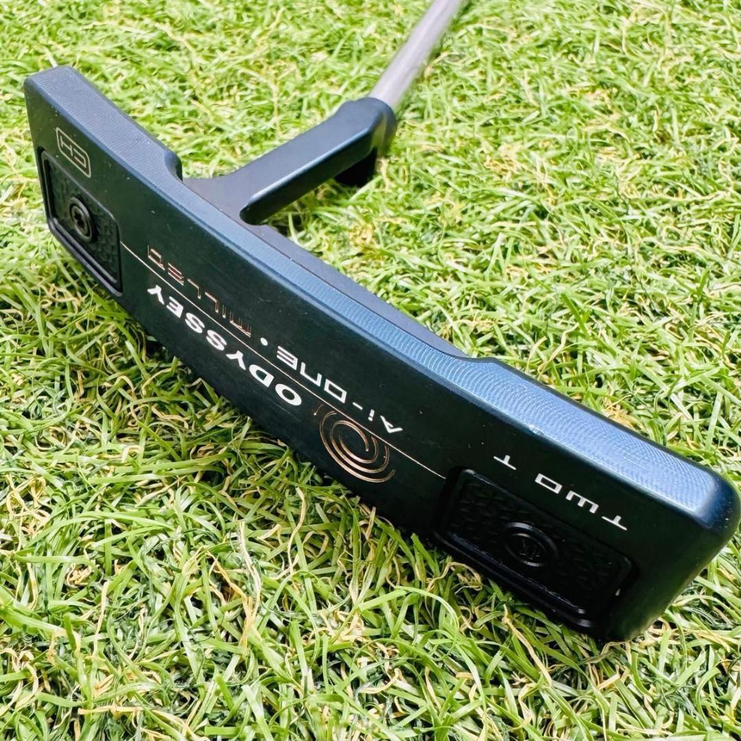 【良品】オデッセイ Ai-ONE MILLED T WO T パター 右利き用