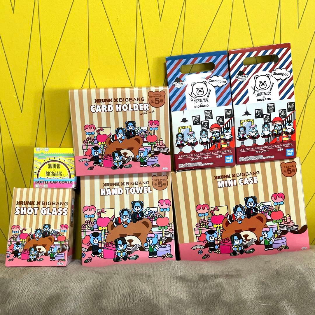 KRUNK×BIGBANG 2019バレンタイン 一番くじジヨン GD set