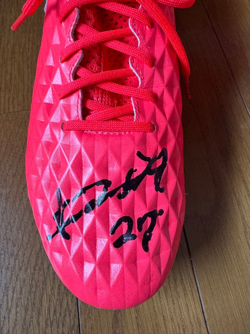 橋岡大樹選手直筆サイン　TIEMPO LEGEND8 ELITE FG