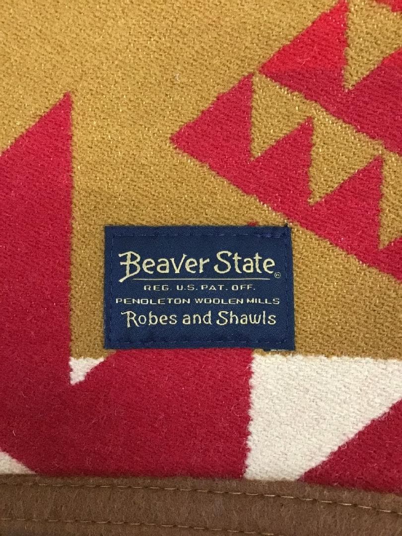 ペンドルトン USA製の大判ブランケット Beaver State