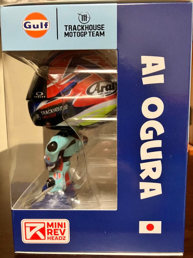 未開封 小椋藍 AI OGURA 79 フィギュア motoGP Gulf仕様