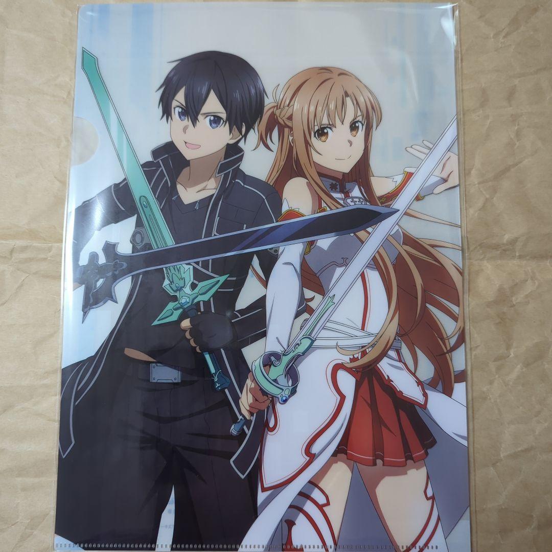 送料無料▶3枚組 アスナA4クリアファイル冊子付SAOソードアートオンライン70