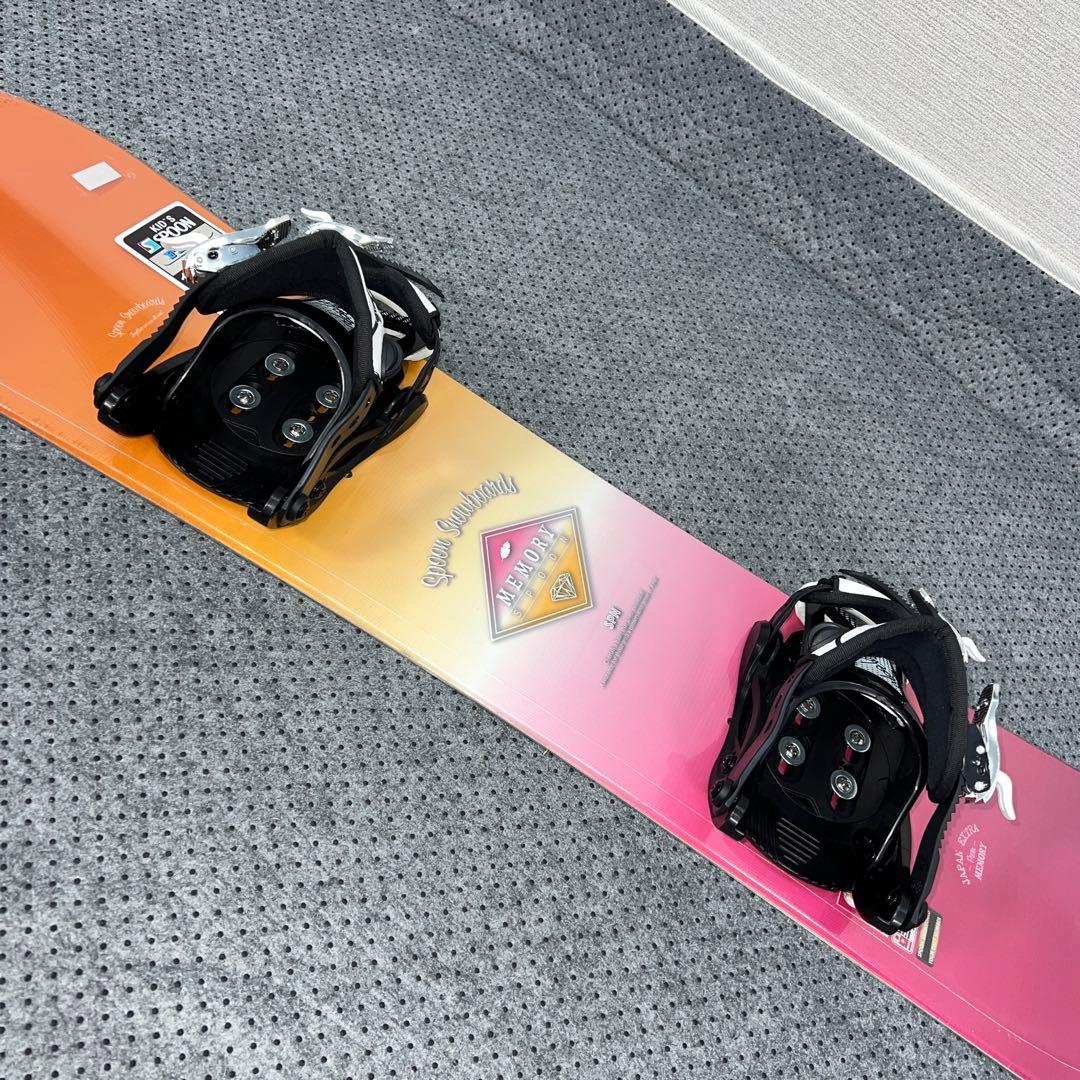 未使用 キッズスノーボード 110cm SPOON×バイン×ダイヤルブーツ