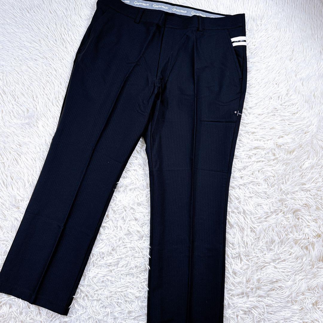 【希少⭐️W94メンズ】テーラーメイド　ゴルフパンツ　大きめ　黒　美品