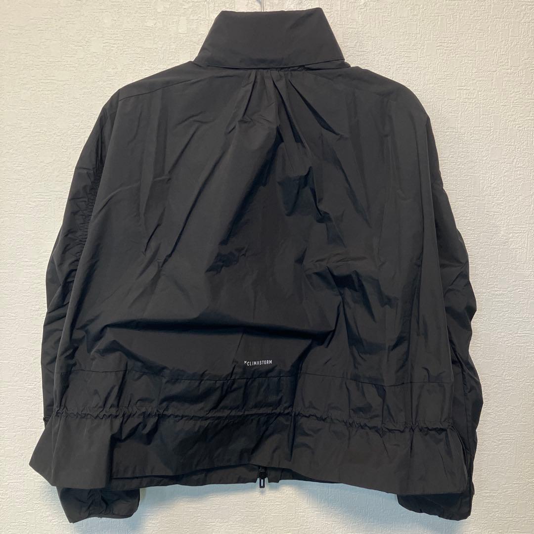早い者勝ち タグ付き レディース adidas ブラック ウィンドブレーカー
