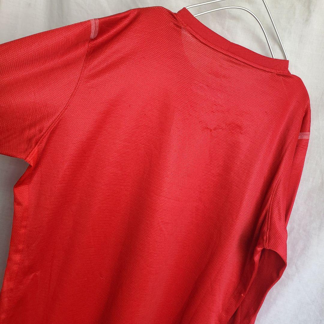 ブラジル代表 赤 レッド トレーニングウェア シャツ 長袖 tシャツ