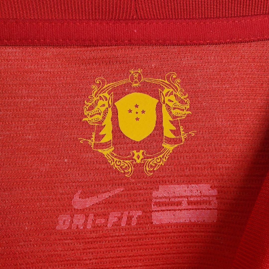 ブラジル代表 赤 レッド トレーニングウェア シャツ 長袖 tシャツ