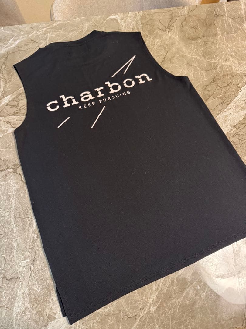 charbon running シャルボン ノースリーブ Tシャツ S 完売