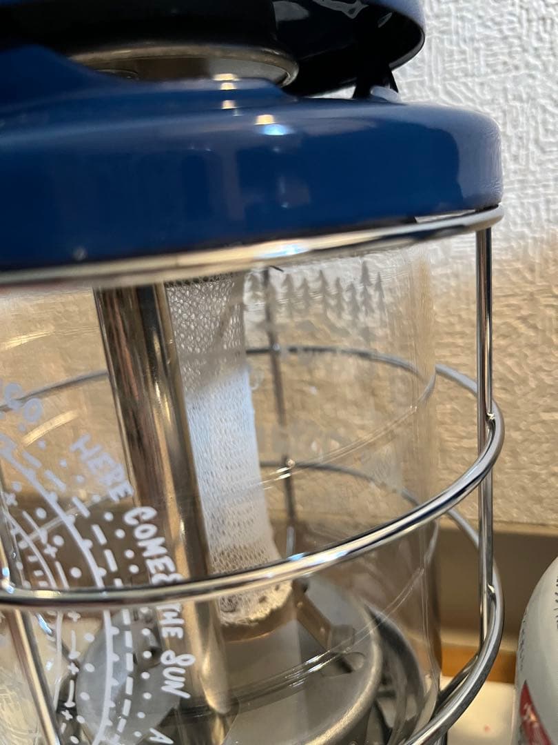 【未使用】Coleman ランタン モンロコラボ商品　デニム収納バッグ付き
