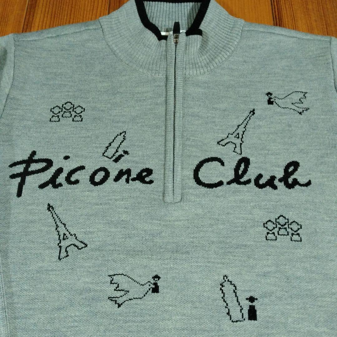 Picone Club グレー セーター　24秋冬C428003