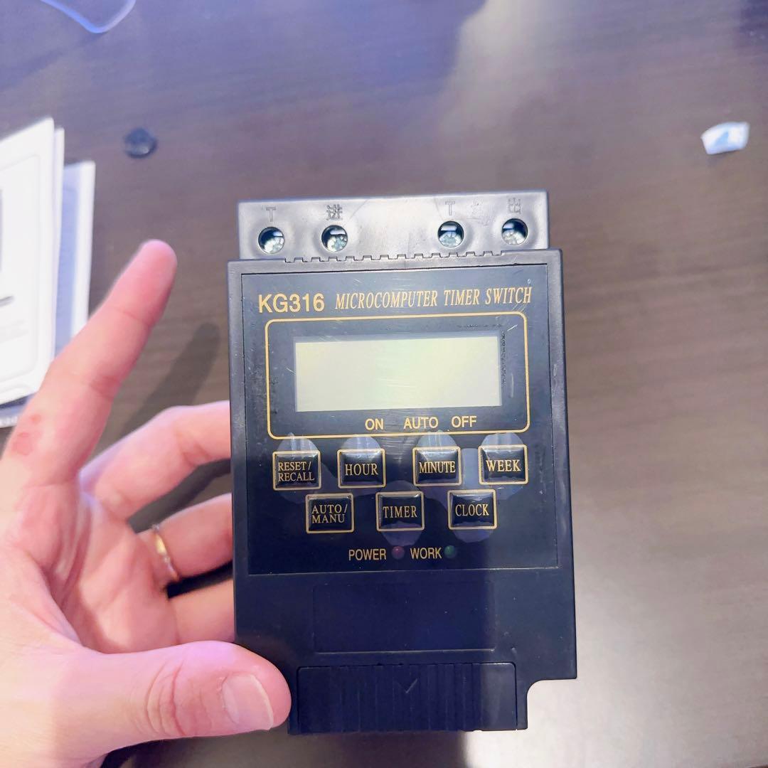 デジタル タイムスイッチ 電子タイマー プログラマブル タイマースイッチ