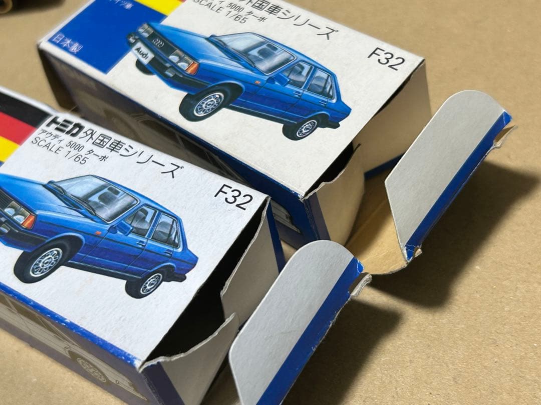 日本製 トミカ アウディ5000ターボ 2台セット