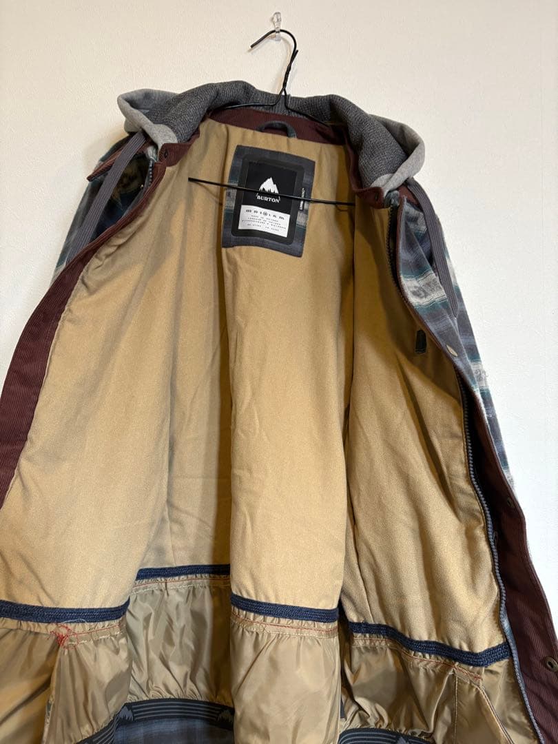 BURTON フード付きジャケット Mサイズ スノーボードウェア
