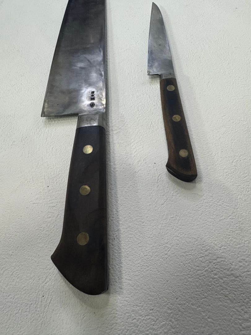 正広作 牛刀　300㎜　　115mm 日本鋼 2点セット