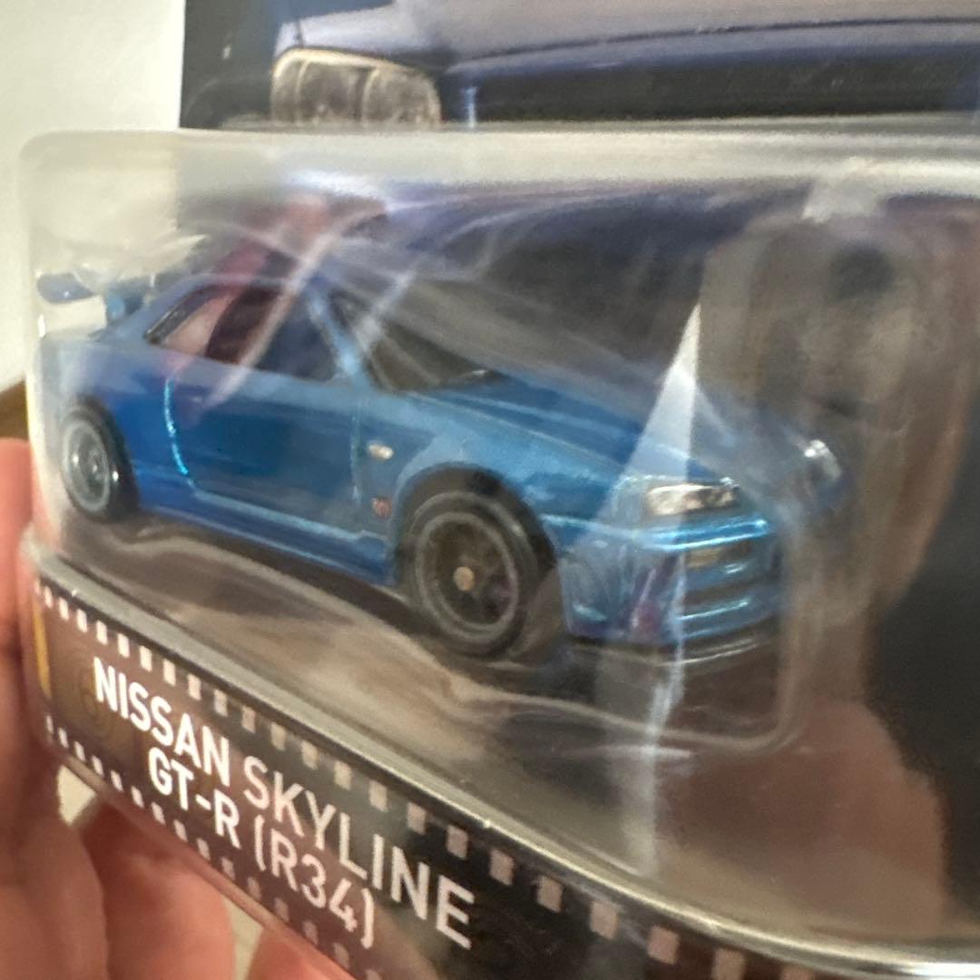 ホットウィール　NISSAN SKYLINE GT-R (R34)