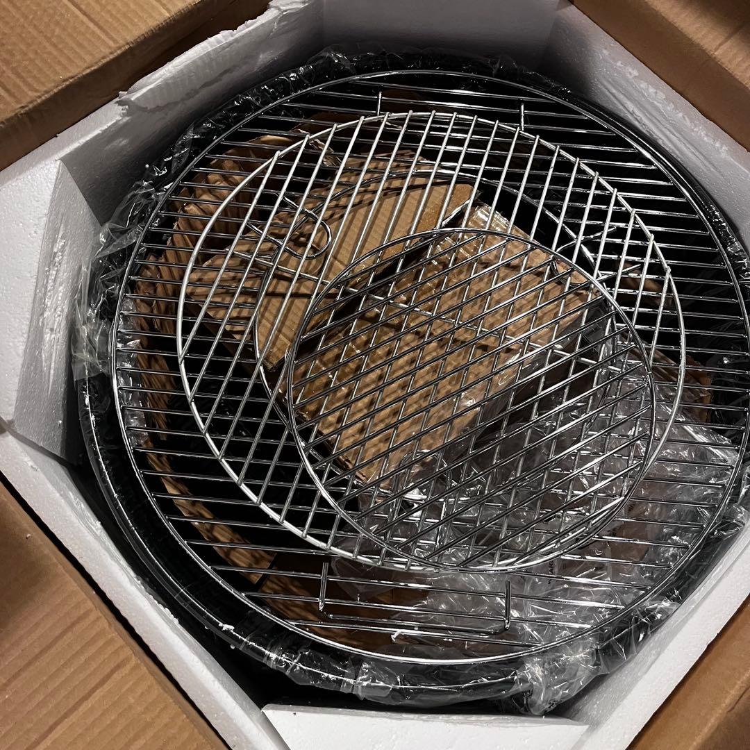 BBQ KINGS バーベキューグリル　大型　ブラック