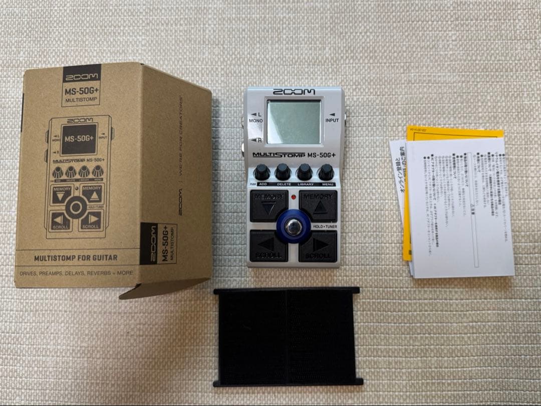 【美品】ZOOM MULTI STOMP MS-50G＋