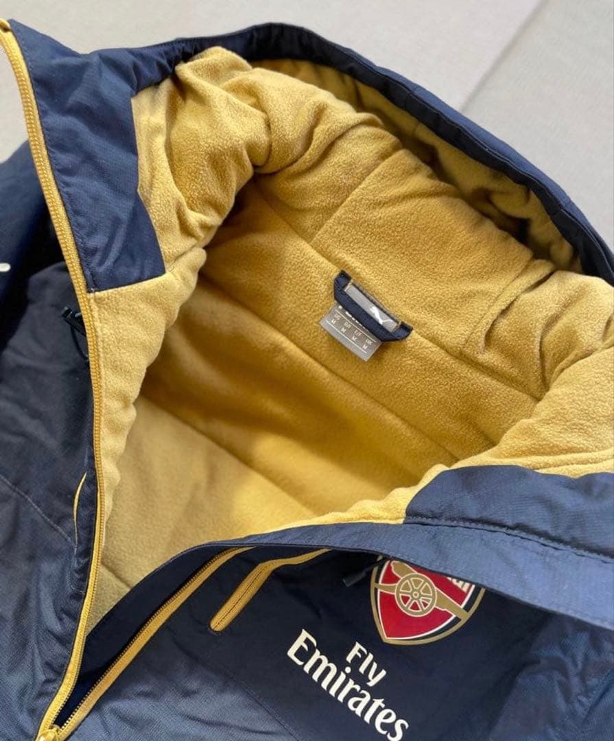 PUMA アーセナル ロング ベンチコート