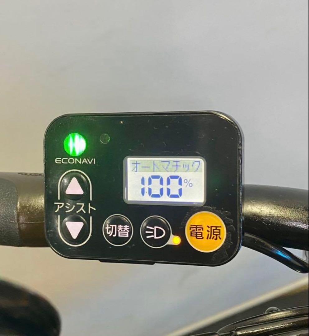1年保証 新型　パナソニック　ギュットミニ　20インチ　茶色　電動アシスト自転車