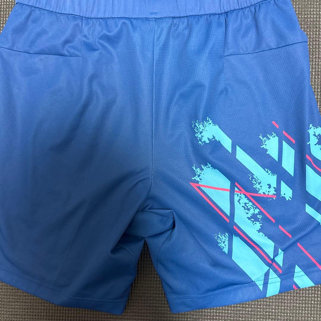 YONEX バドミントンショーツ Lサイズ ブルー