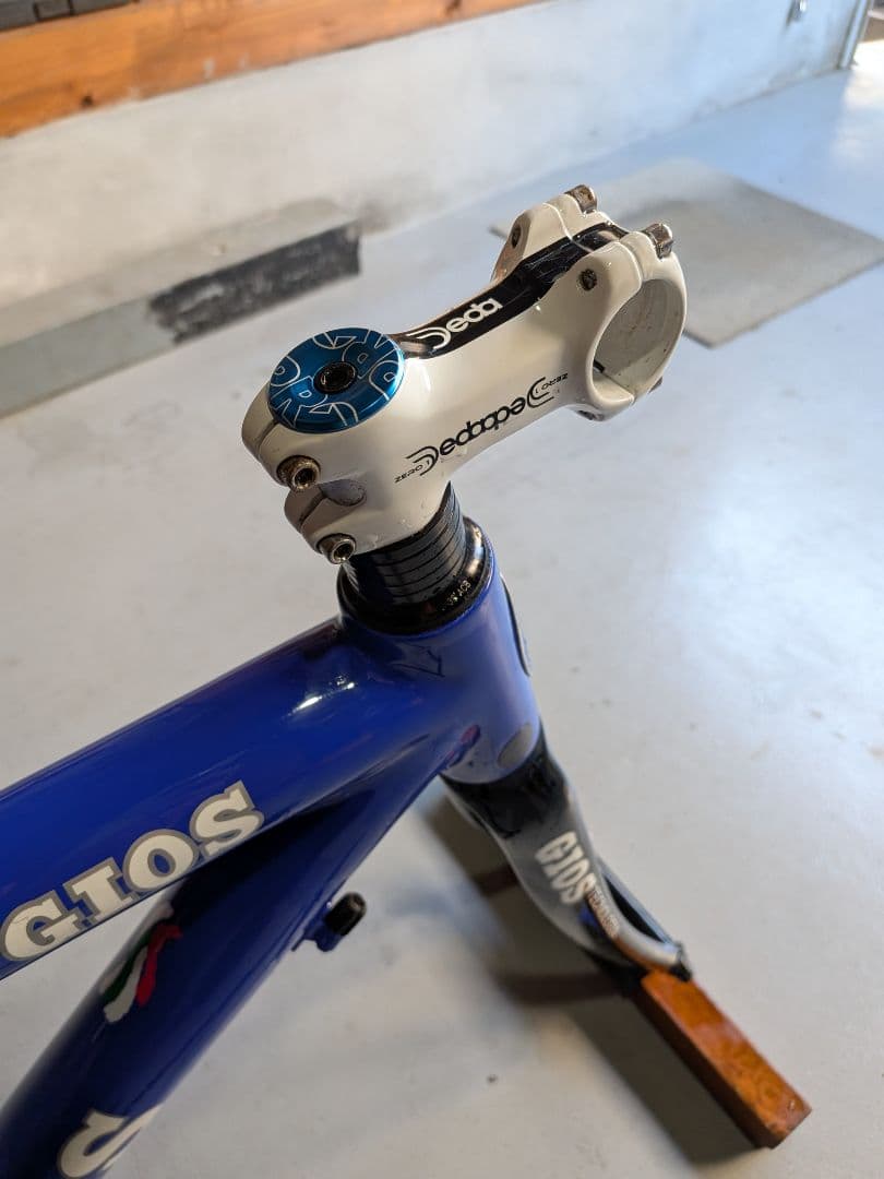 GIOS GRESS カーボン ロードバイク フレーム ステム、ハンドルおまけ