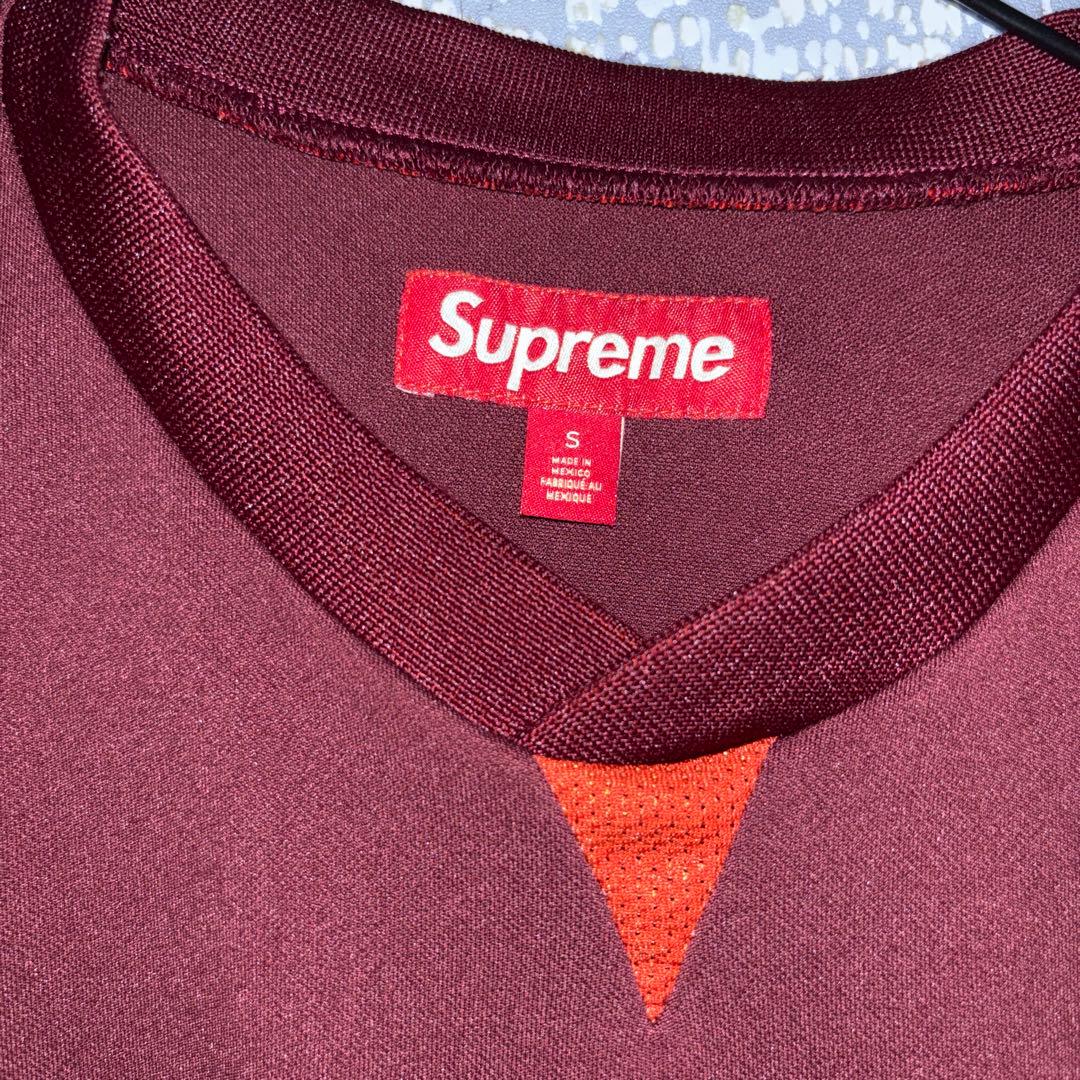 ウェア supreme soccer jersey S