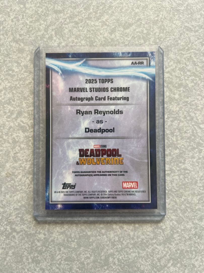その他 2025 Topps Chrome Marvel DEADPOOL