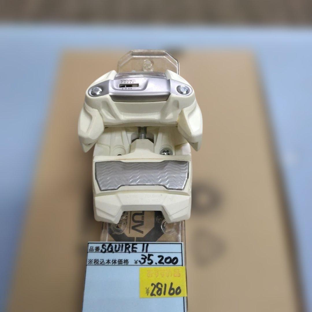 MARKER SQUIRE 11 ID、解放値3-11、B110mm、（白）新品