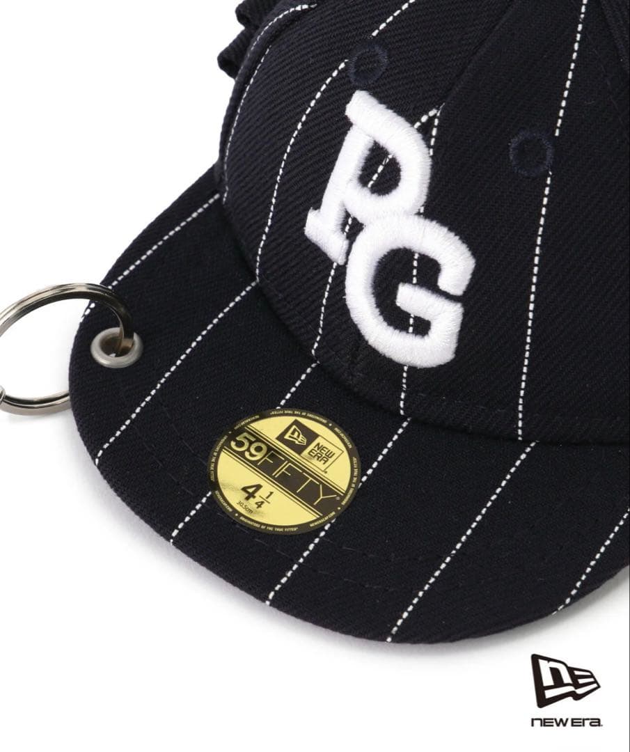 【NEWERA × PG】コラボ ピンストライプ柄ボールポーチ (UNISEX)
