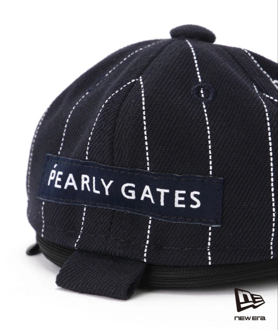 【NEWERA × PG】コラボ ピンストライプ柄ボールポーチ (UNISEX)